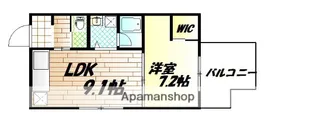 アクアリウスⅡ【101号室】の間取り