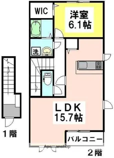 ルーセント湘南【2階】の間取り