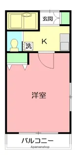 シュロスハイム東海大学前【1階】の間取り