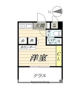 クリオ藤沢本町壱番館【5階】の間取り