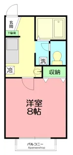 サンモリッツ【2階】の間取り