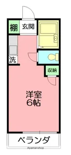 ノバビュー元町【2階】の間取り