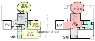 プレシャス イースト【6階】の間取り