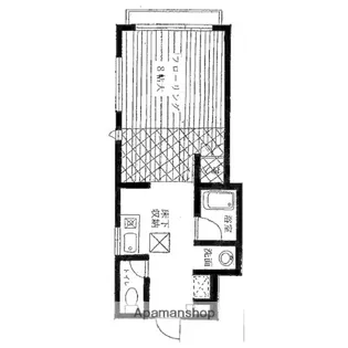スマイルコート東海大【2階】の間取り