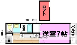 エクレール辻堂Ⅰ【2階】の間取り