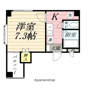 セレナ桜台マンション【1階】の間取り