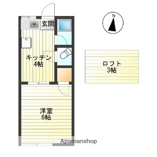 ラ・ソネット桜台【2階】の間取り