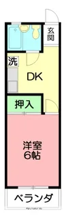ラドウィンズ【3階】の間取り