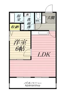 グレース吉川【4階】の間取り