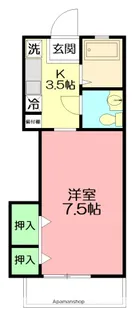 リバッツァ【2階】の間取り