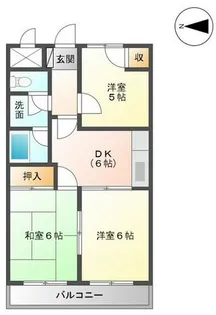 レジデンス21【3階】の間取り