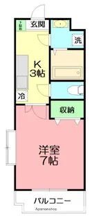 グランマノワール【1階】の間取り