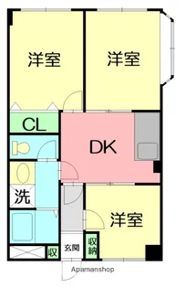 岩崎ビル【301号室】の間取り