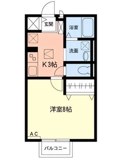 スタークレスト【2階】の間取り