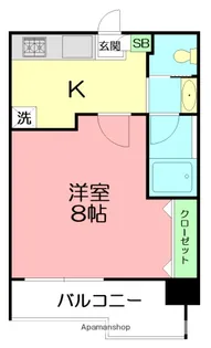 ファーストステージ湘南台【4階】の間取り