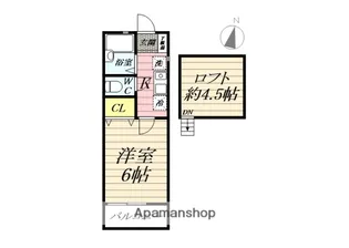 グランデリーベル【1階】の間取り