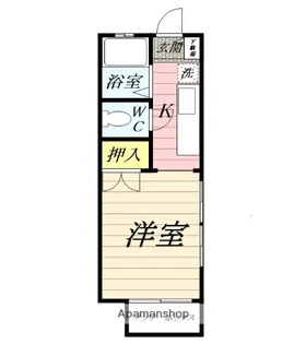 ビュー湘南【1階】の間取り