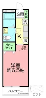 ラズベリーリーフ【2階】の間取り