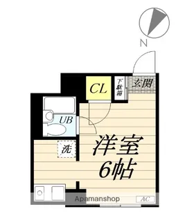 ラフィントール湘南【1階】の間取り