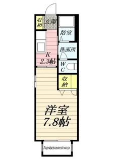 プログレスB【2階】の間取り