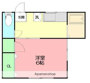 さがみ荘【1階】の間取り