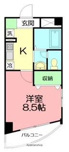 グランドワン【3階】の間取り