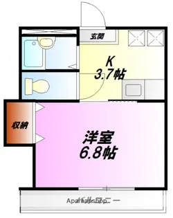 メゾンM・Y【2階】の間取り