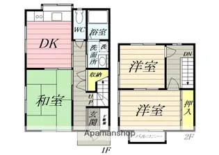 テラスベルマーレ【1階】の間取り