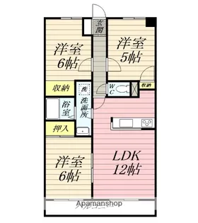 アクティーⅡ【4階】の間取り