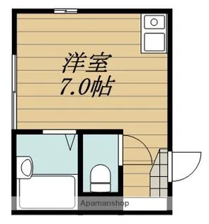 湘南サーファーズ【1階】の間取り