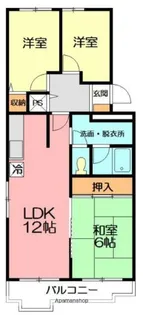 エレーヌ水澤【1階】の間取り