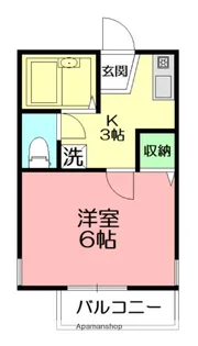 ル・ショコラ大船【1階】の間取り