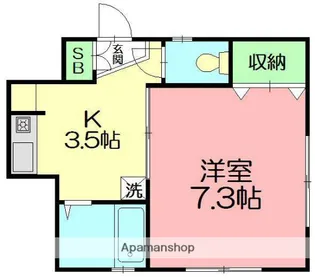 ピュア湘南【2階】の間取り