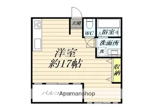 茅ヶ崎シーサイドパレス【2階】の間取り