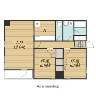 プリメロ湘南【6階】の間取り