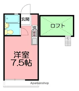 ビューパレス湘南小和田【1階】の間取り