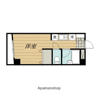 フジスカイ幸町【5階】の間取り