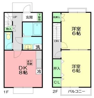 REFINADO A【107号室】の間取り