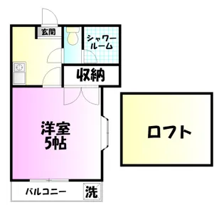 ECOL RESORT 茅ヶ崎B【1階】の間取り