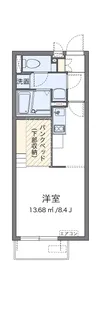 ミランダ宿町【106号室】の間取り