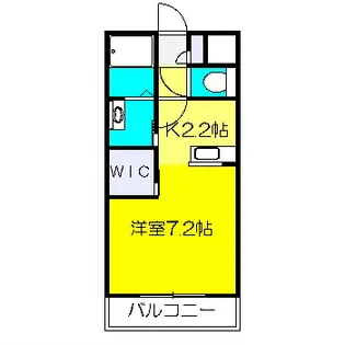 グランソレイユ 二子【2階】の間取り