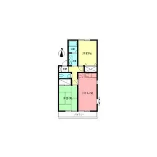 フラワーメゾン【2階】の間取り