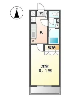 カロータ【2階】の間取り