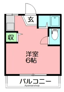 湘南エクセルハイツ【1階】の間取り