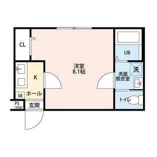 CENTRAL FOREST【1階】の間取り