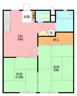 ニューネイバー【1階】の間取り