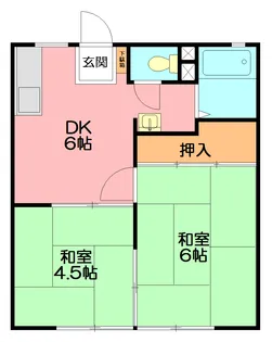 ベイシティメゾンⅡ【1階】の間取り