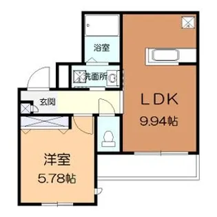 OSCAR AL【1階】の間取り
