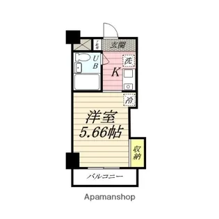 裕源ハイツ【3階】の間取り