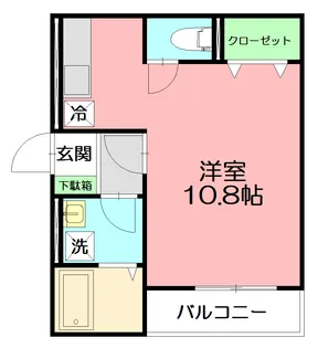 ラ・ヴィレッタ茅ヶ崎【2階】の間取り